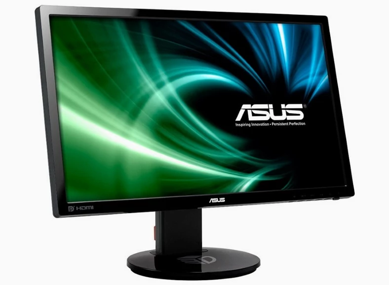 Full HD to minimum, ale warto zainteresować się już monitorami 2K lub nawet 4K. Na zdjęciu Asus VG248QE