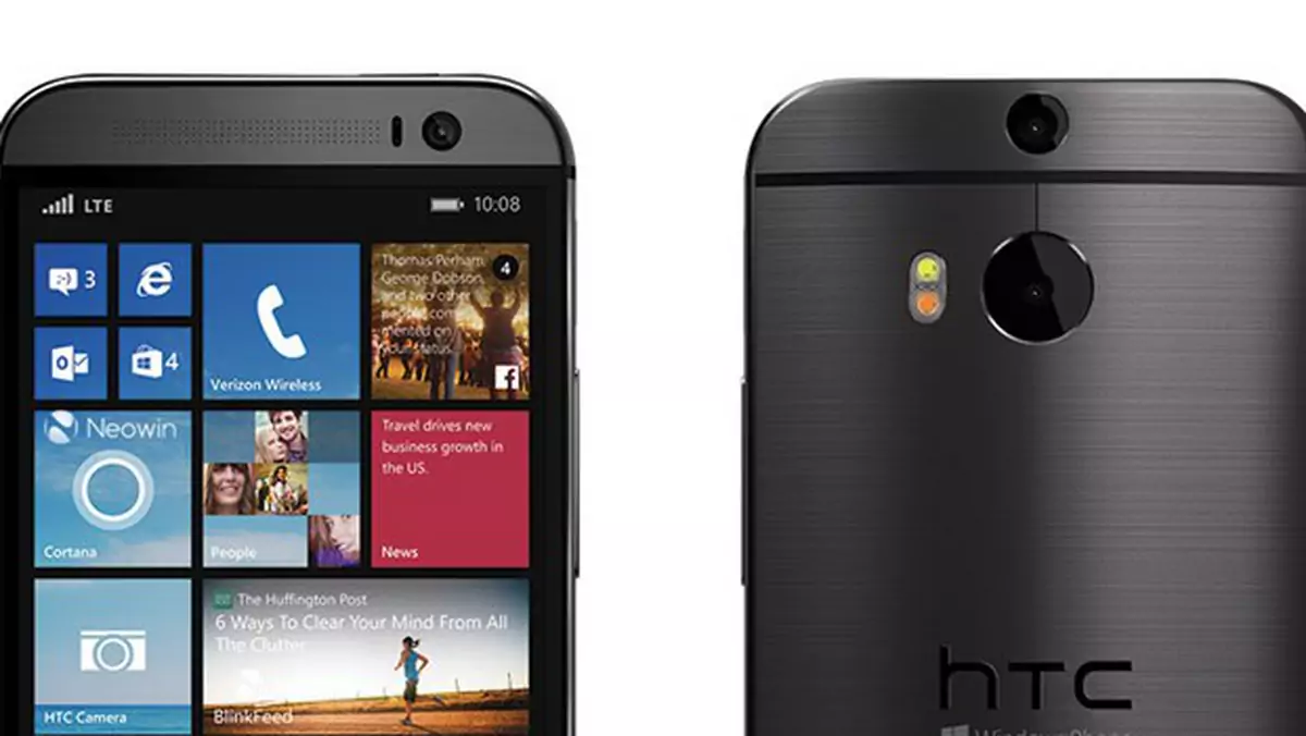 HTC One M8 for Windows dostanie Windows 10