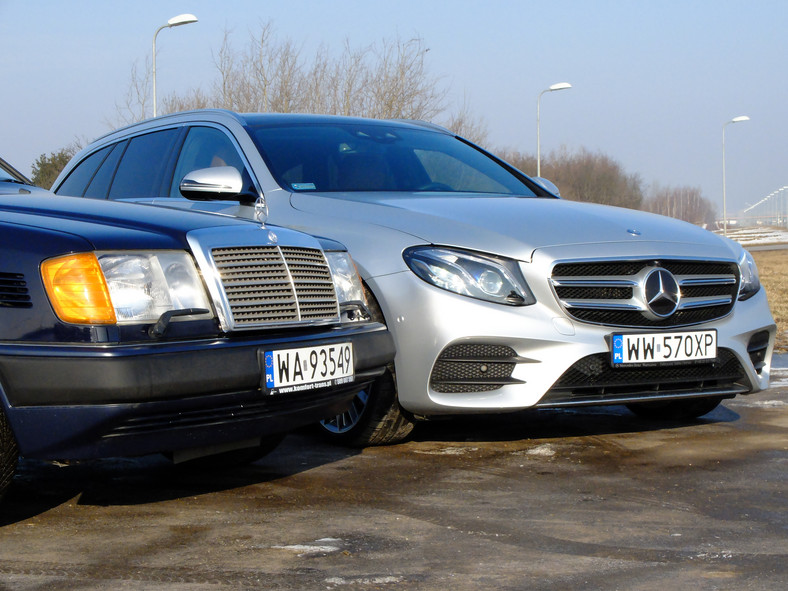 Mercedes klasy E - W213 Kombi (S213) i W124 Kombi (S124)