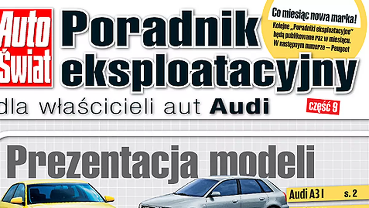 Audi bez tajemnic! Poradnik  eksploatacyjny dla właścicieli aut marki Audi