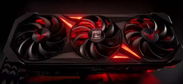 PowerColor Radeon RX 7900 XTX Red Devil blisko. To potężna karta grafiki