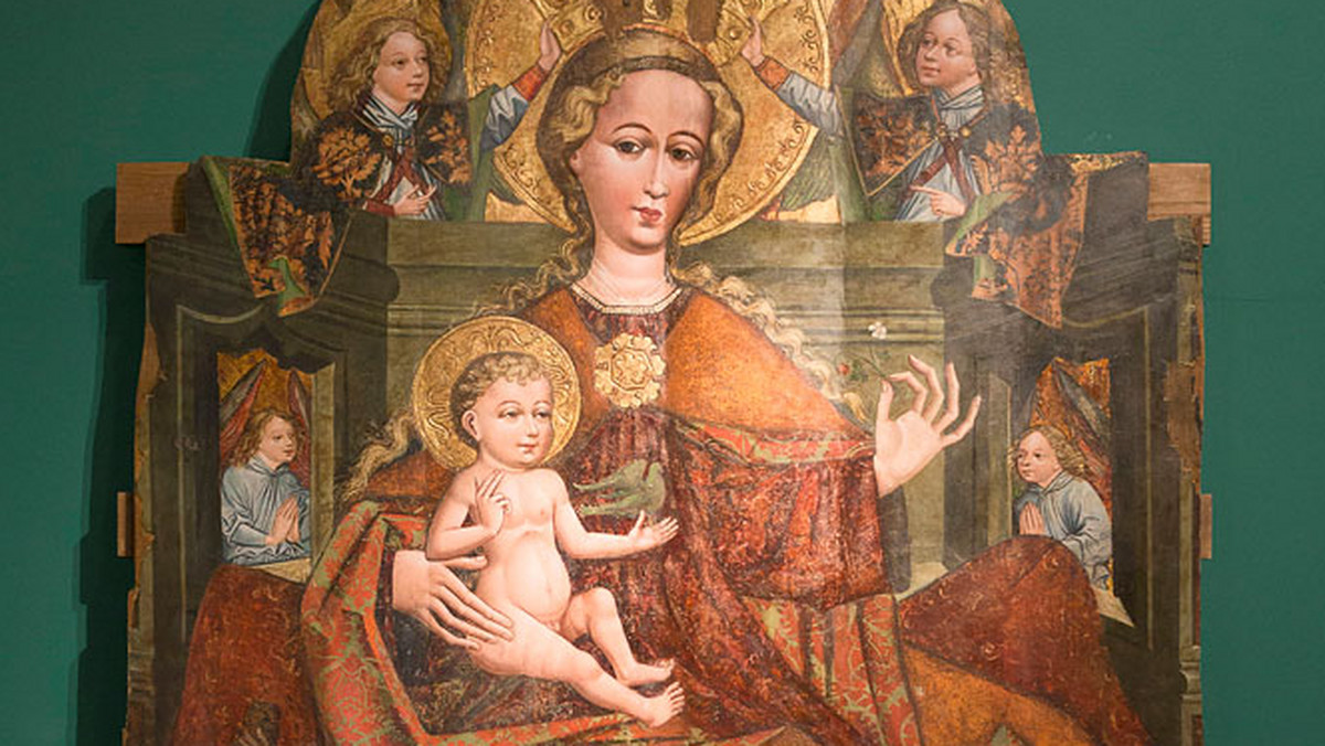 "Madonnę z poziomką", gotycki obraz z końca XV w., można podziwiać w Europeum w Krakowie. Malowidło będzie można oglądać również 15 sierpnia, w święto Wniebowzięcia Marii Panny – w tym dniu Europeum będzie jedynym czynnym oddziałem MNK.