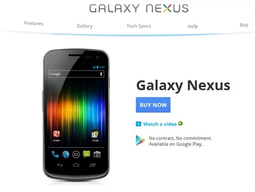 Galaxy Nexus to jedyny w tej chwili smartfon z Androidem 4.1 Jelly Bean. Dla Google zakaz sprzedaży w USA to spory problem