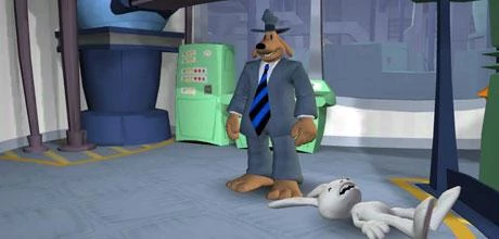 Screen z gry "Sam & Max: The Mole, The Mob and The Meatball"