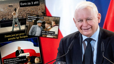 Kaczyński mówi o euro po trzy złote. Internauci drwią z prezesa PiS 