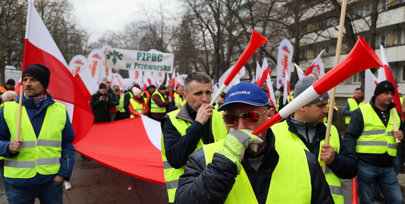 Wielki marsz rolników przejdzie ulicami Warszawy. Utrudnienia w ruchu