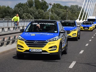 Hyundai przekazał flotę samochodów dla wyścigu Tour de Pologne