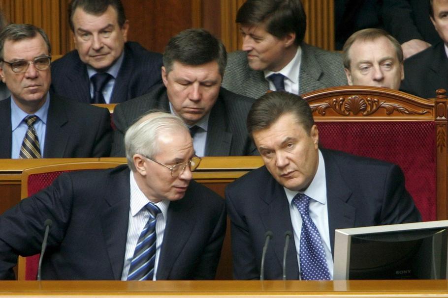 Mykoła Azarow Wiktor Janukowycz