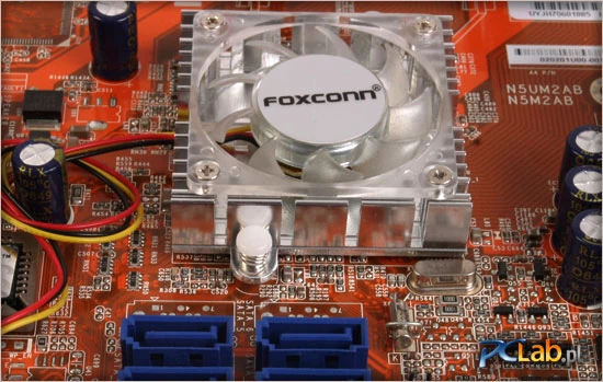 Foxconn N5M2AB – układ chłodzenia - chipset