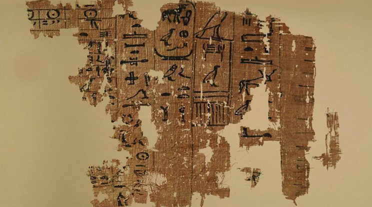Mostantól ez a papirusz számít a legrégibbnek /Fotó: Egyiptomi Régészeti Minisztérium