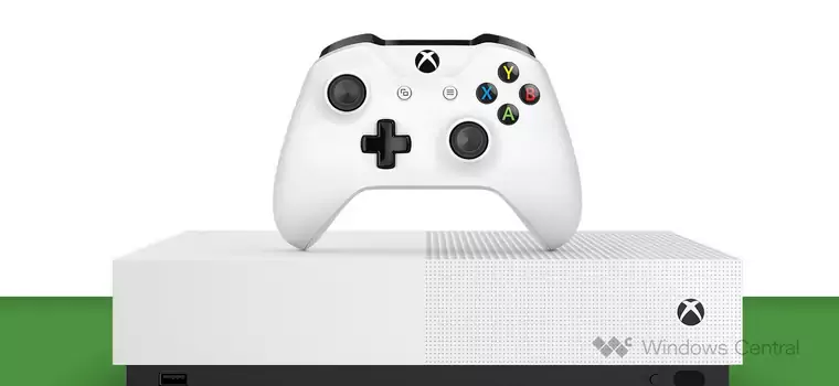 Xbox One S All-Digital - wyciekły rendery konsoli bez obsługi płyt