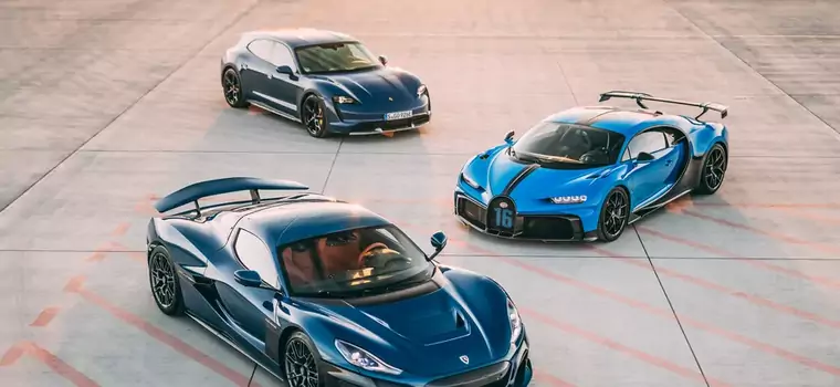 Bugatti łączy siły z Rimac - producentem elektrycznych hipersamochodów