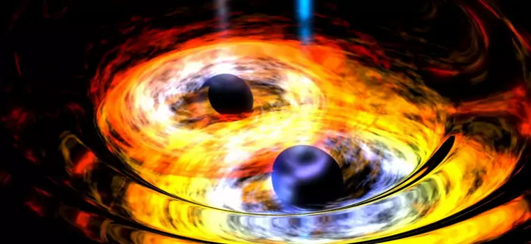 Naukowcy odkryli dwie czarne dziury połączone w jedną. Obiekt przyspieszył do ogromnej prędkości