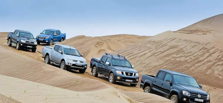 Towar czy lifestyle? Toyota Hilux kontra Ford Ranger, Mitsubishi L200, Nissan Navara i VW Amarok