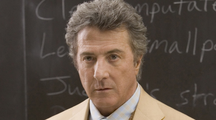 Dustin Hoffman a Felforgatókönyv
című filmben, szakáll nélkül /Fotó: Northfoto