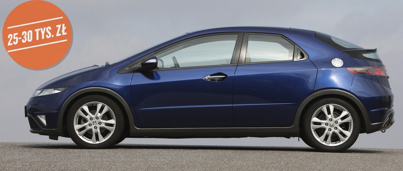 Honda Civic VIII: polecana wersja 1.8/140 KM; 2007 r./27 700 zł
