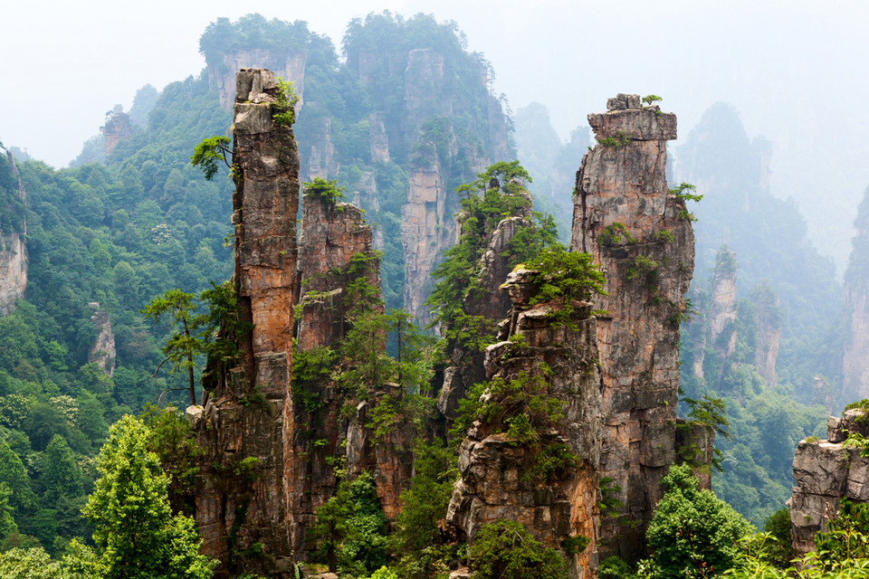 Park Narodowy Zhangjiajie, Chiny