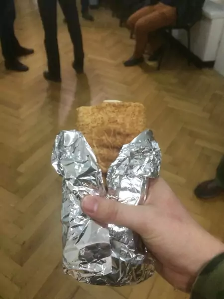 Mój pierwszy kebab z automatu