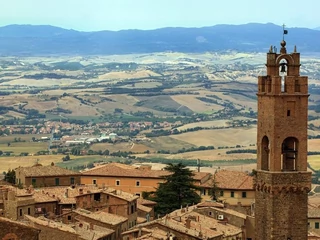 toskania włochy podróże city of Montalcino