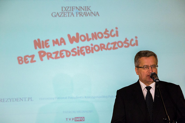 Prezydent Bronisław Komorowski podczas debaty eksperckiej