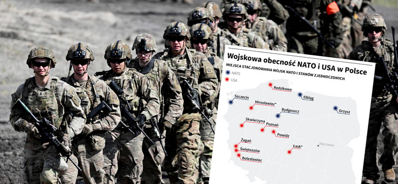 USA zwiększy obecność wojskową w Polsce. W tych miejscach stacjonują amerykańscy żołnierze