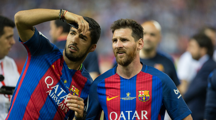 Messi és Suárez közösen nyaralnak/Fotó: AFP
