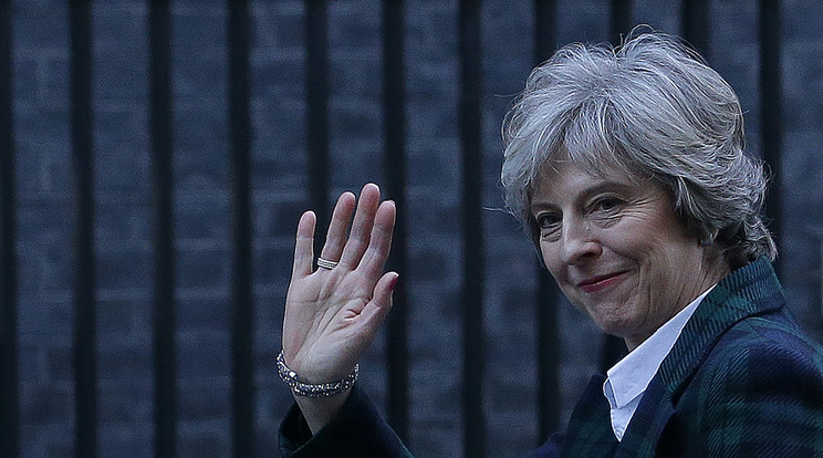 Theresa May / Fotó: AFP