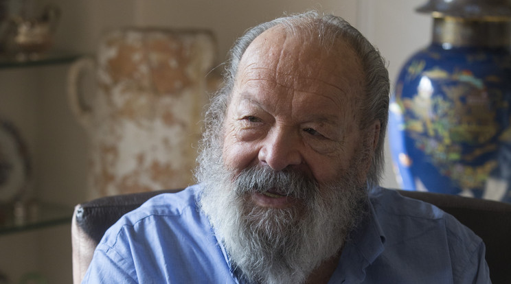 Bud Spencer nem pihen /Fotó: Libri Kiadó-Németh Dániel