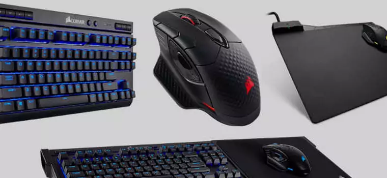 Corsair pokazuje bezprzewodową klawiaturę mechaniczną oraz nową myszkę (CES 2018)