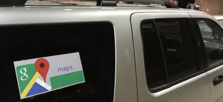 Policyjny samochód pod przykrywką auta Google Maps?