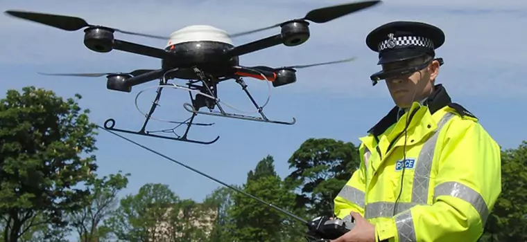 Policja w Anglii uruchomi całodobową jednostkę dronów