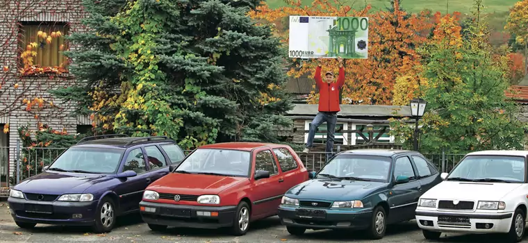 Auta za niecałe 3000 złotych: Opel Vectra, VW Golf III, Daewoo Nexia i Skoda Felicia