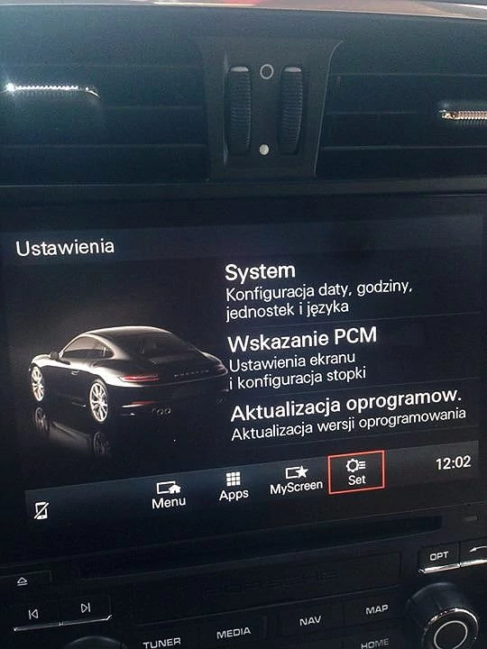 Polskie menu w nowym Porsche 911