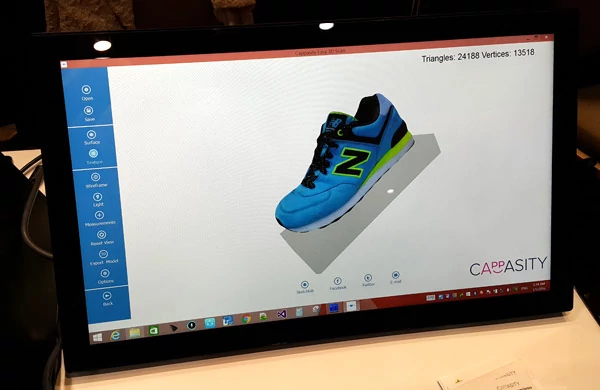 Oprogramowanie do skanowania w 3D - Cappasity, wykorzystuje sensory Intel RealSense