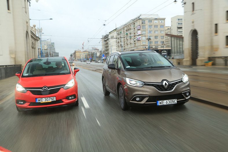 Renault Grand Scenic kontra Opel Zafira - który van jest lepszy dla rodziny?