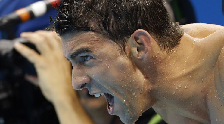 Phelps egy másodpercet kapott Kenderesitől / Fotó: AFP