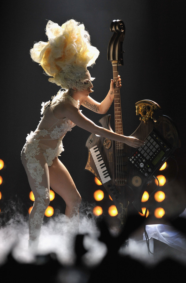 Lady Gaga na Brit Awards 2010