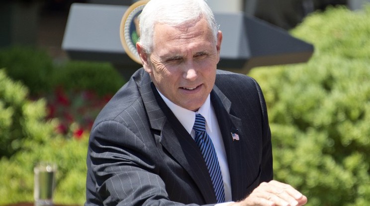 Mike Pence, az Egyesült Államok alelnöke /Fotó:AFP