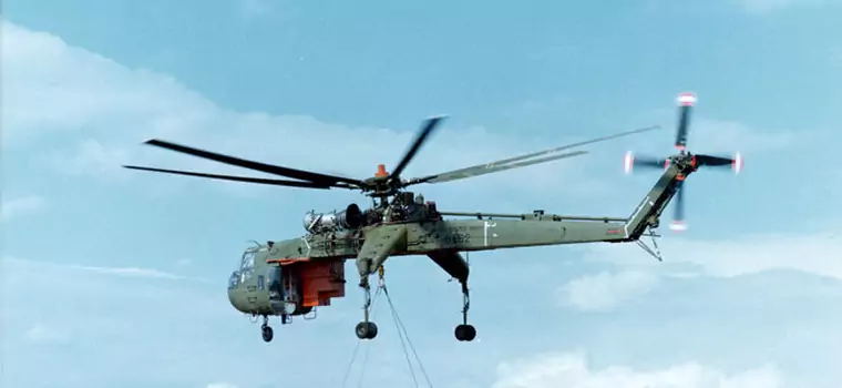 "Latający dźwig" - CH-54 Tarhe / S-64 SkyCrane