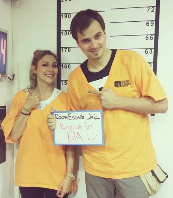 Kristina Radenković sa suprugom