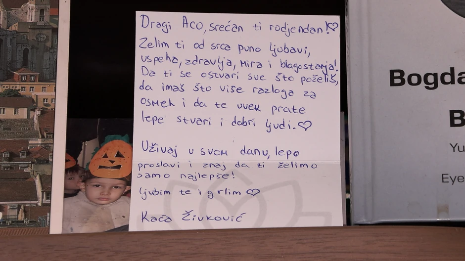 Poruka Kaće Živković za rođendan Ace Kosa