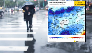 Wtorek z poważnym załamaniem pogody. Uderzy w nas wiatr, burze i śnieg [PROGNOZA]