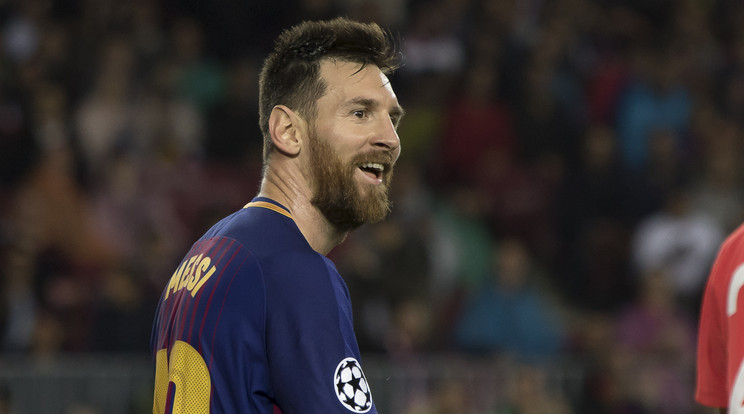 Lionel Messi százados lett/Fotó: AFP