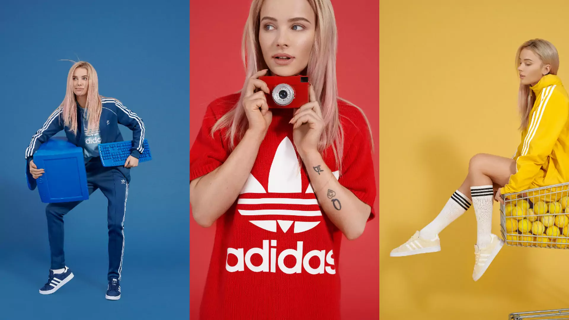Maffashion gra w kolory z adidasem w nowej kampanii kultowej kolekcji adicolor