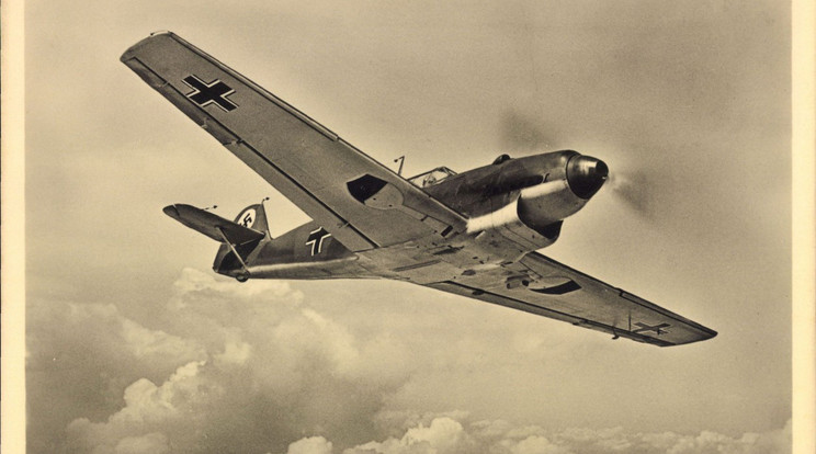 Az ilyen Messerschmittekből 30 ezer darabot gyártottak a háború idején /Fotó: Profimedia-Reddot