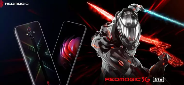 Nubia Red Magic 5G Lite oficjalnie. Ma ekran AMOLED 120 Hz i dużą baterię