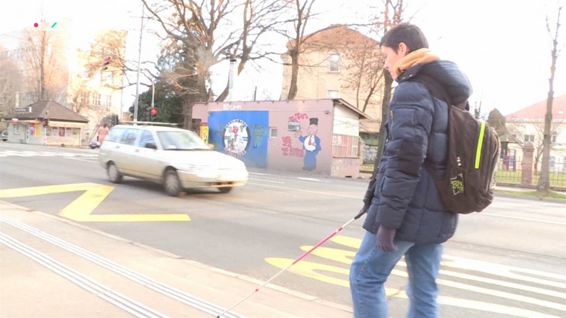 Koracima slepog dečaka u Beogradu