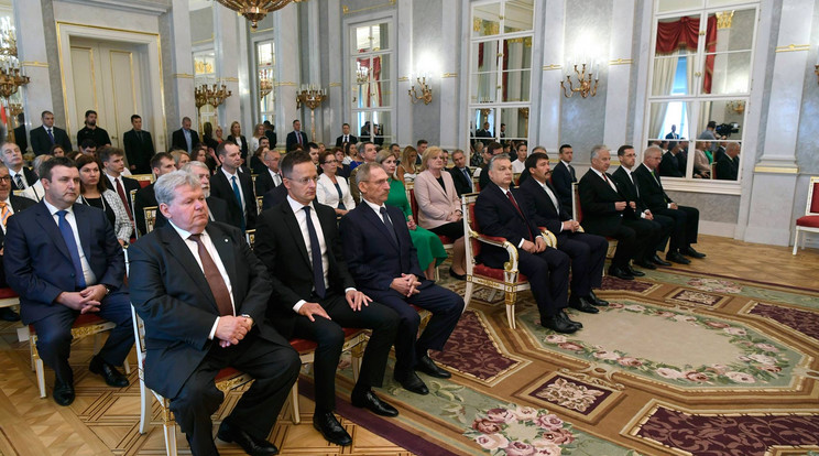 A miniszterek / MTI Fotó: Szigetváry Zsolt