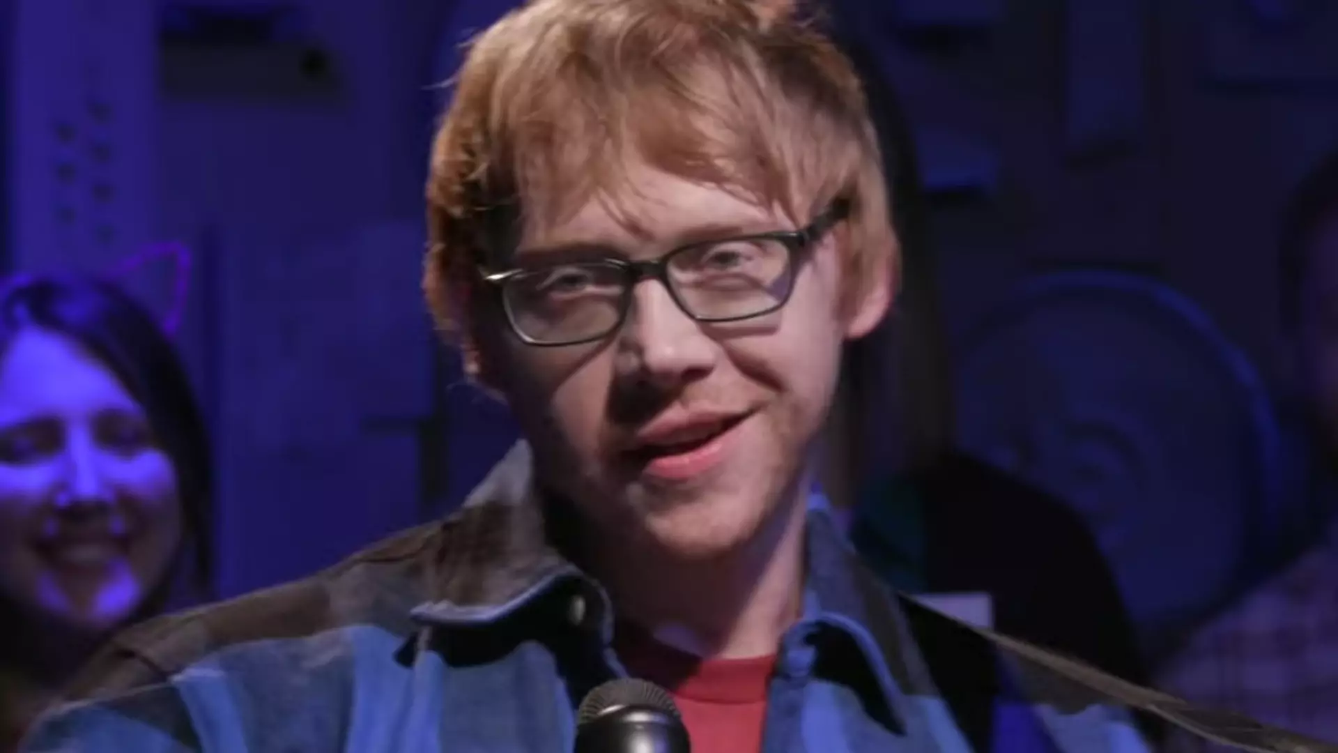 Rupert Grint "skończył" karierę Eda Sheerana. Zobacz zabawne wideo