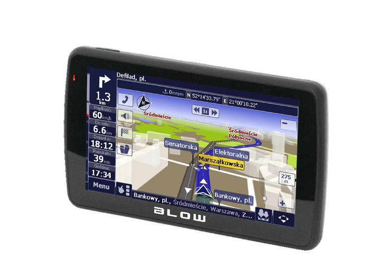Niedrogie nawigowanie: Blow GPS50B